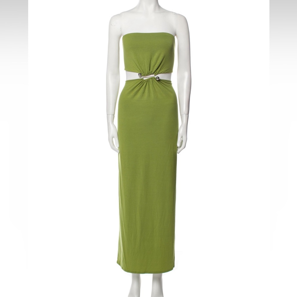 Reformation knit cut out dress